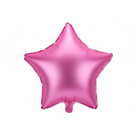 Pink Stjerne 19" folieballon