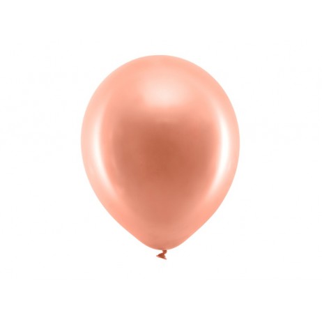 10 stk Perle rose guld balloner - str 12"