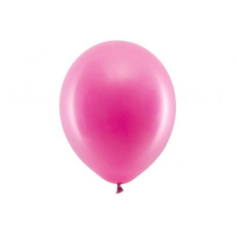 10 stk Standard fuchsia balloner - str 12"