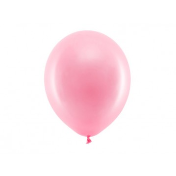 10 stk. Latexballoner lyserød 12