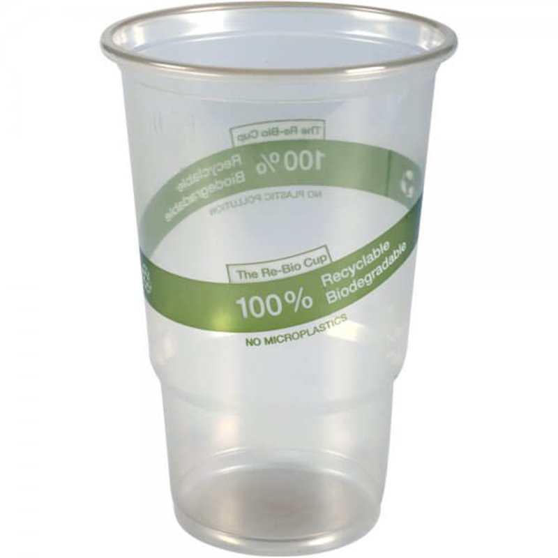 forræder peeling Reproducere Bionedbrydelig glas - Plastglas Komposterbare ølglas til laveste pris