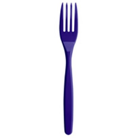20 stk Plast gafler blå - BIcolor