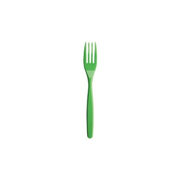 20 stk Plast gafler grøn - BIcolor