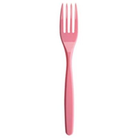 20 stk Plast gafler pink - BIcolor