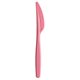 20 stk Plast knive pink - BIcolor