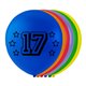 8 stk. 17 års fødselsdag mix balloner