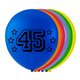 8 stk. 45 års fødselsdag mix balloner