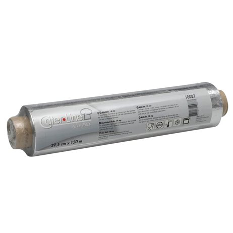 Aluminiums - stanniol - ekstra kraftig 29 cm x 150 m Aluminiums - stanniol - ekstra kraftig 29 cm x 150 m