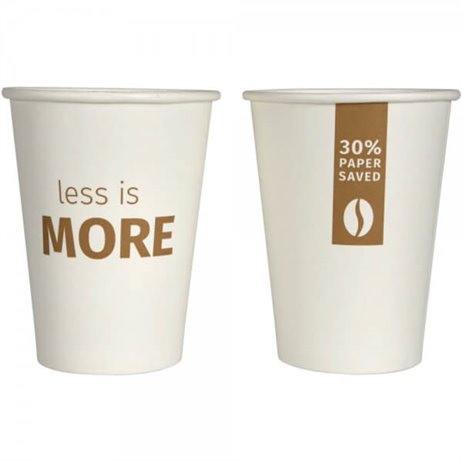 50 stk Kaffebæger 360ml - 100% miljøvenlig