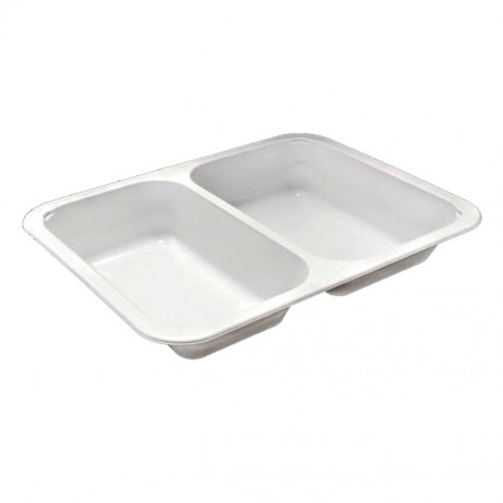 40 stk Gourmet bakker 2-rums M - hvid 40 stk Gourmet bakker 2-rums M - hvid