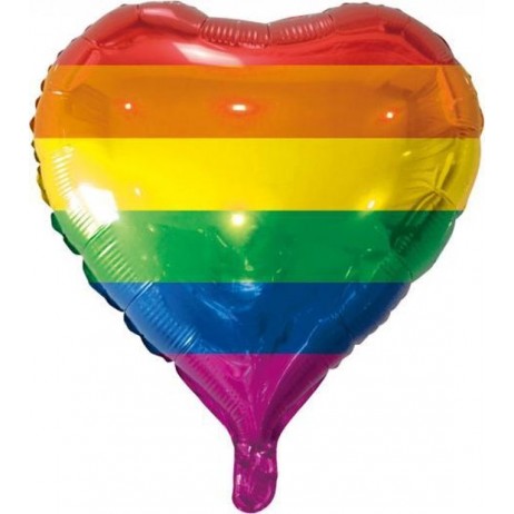 Rainbow folieballoner 18" Rainbow folieballoner 18"