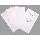 10 stk. Kinesiske papirlanterner med Hjerter - 15x9x26 cm.