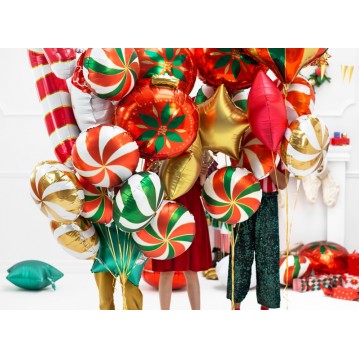 Folieballon Candy - Rød 18" Folieballon Candy - Rød 18"