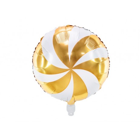 Folieballon Candy - Guld 18"