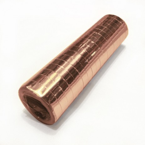 1 rl. Serpentiner Metallic rose guld 4 m a 18 stk