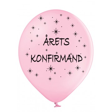 50 stk. Årets Konfirmand latex balloner 50 stk. Årets Konfirmand latex balloner