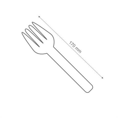4 sæt x Bio tallerken, gafler & knive 4 sæt x Bio tallerken, gafler & knive