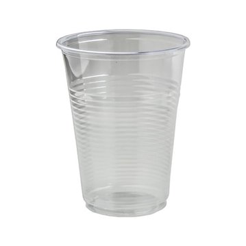 100 stk. Plastglas 220 ml - Genbrugelige, velegnet til varme og kolde drikke, miljøvenlige og holdbare