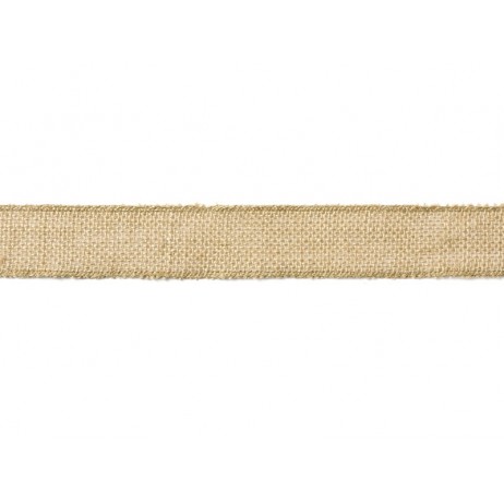 5 Meter Jute bånd 4 cm bred