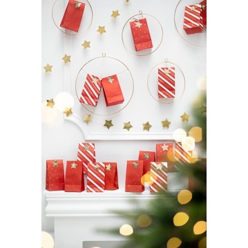 1 sæt Adventskalender i poser 1 sæt Adventskalender i poser