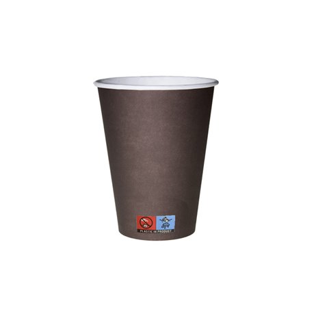 100 stk Kraftig papkrus - C4Y brun 180ml 100 stk Kraftig papkrus - C4Y brun 180ml