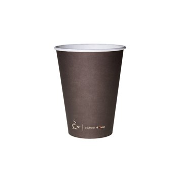 100 stk Kraftig papkrus - C4Y brun 180ml 100 stk Kraftig papkrus - C4Y brun 180ml