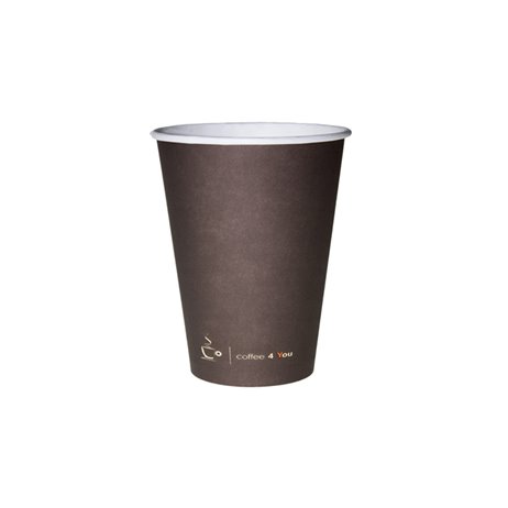 100 stk Kraftig papkrus - C4Y brun 180ml 100 stk Kraftig papkrus - C4Y brun 180ml