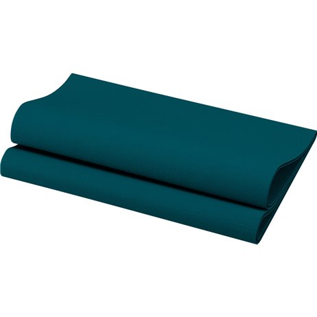 60 stk Ocean Teal Dunisoft middagsservietter