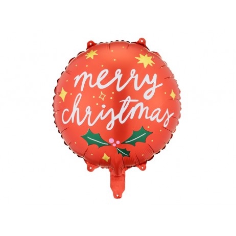 Merry Christmas 18" folieballon