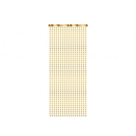Festgardin - dørforhæng Guld - 100x245cm
