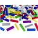 Konfettirør - Mix metallic streamers 60 cm
