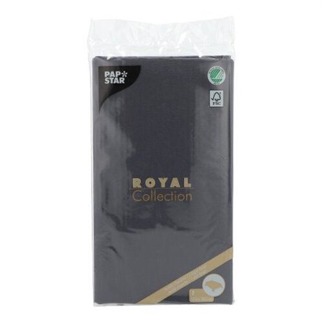 Sort Royal Collection borddug 120x180 cm Sort Royal Collection borddug 120x180 cm