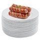 100 stk Engangstallerken i 23 cm 