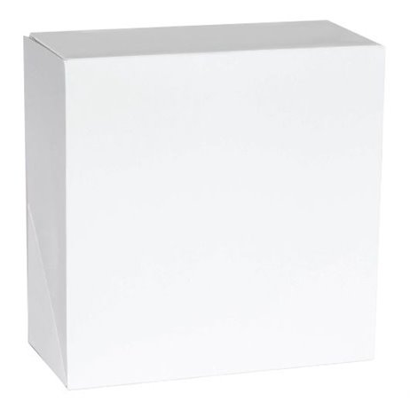 10 stk Kagesæke med låg i et - 30x30x12,5cm 10 stk Kagesæke med låg i et - 30x30x12,5cm