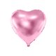 Lyserød hjerte 18" folieballon