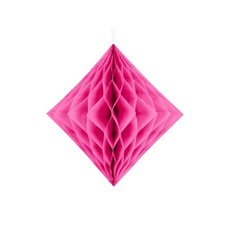 Fuchsia diamant honeycomb 20 cm Fuchsia diamant honeycomb 20 cm