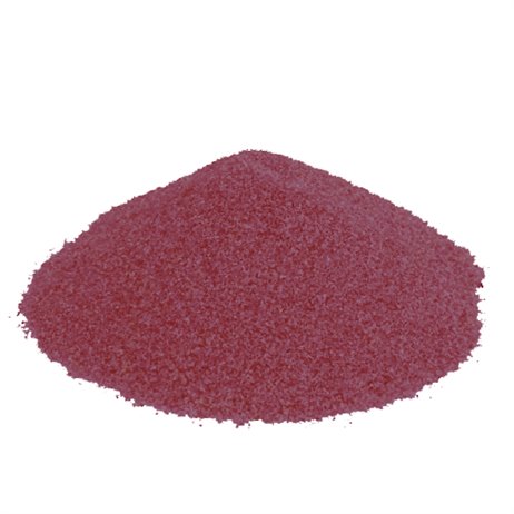 500 gr Dekorativt sand - Bordeaux 0,1-0,4 mm