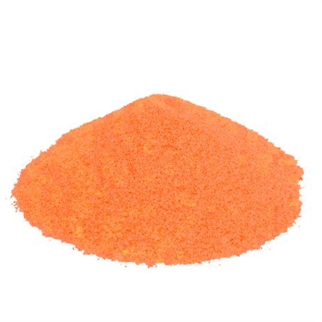 500 gr Dekorativt sand - Orange 0,1-0,4 mm