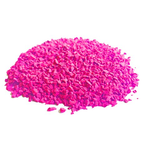 500 gr Dekorativt sten - Fuchsia 1 - 4 mm