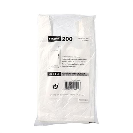 200 stk. Bærepose 500x260x160 HDPE 200 stk. Bærepose 500x260x160 HDPE