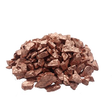 500 gr Dekorativt Granit, Metallic Kobber 8-16 mm – Skab luksus i din indretning