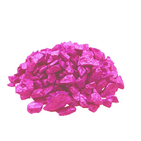 500 gr Dekorativt granit - Fuchsia 8-16 mm