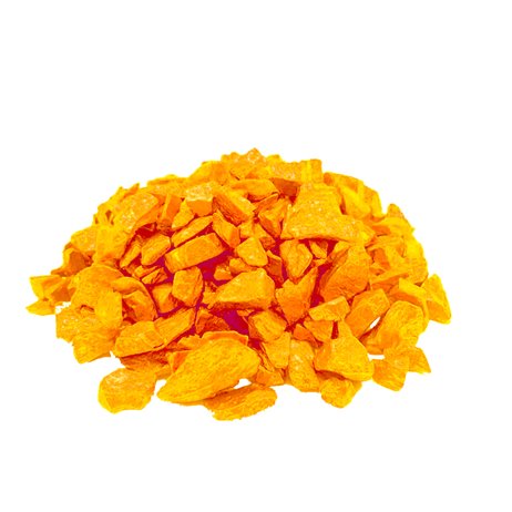 500 gr Dekorativt granit - Lys orange 8-16 mm