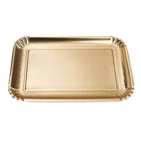 10 stk Serveringsfade Guld 35 x 46 cm