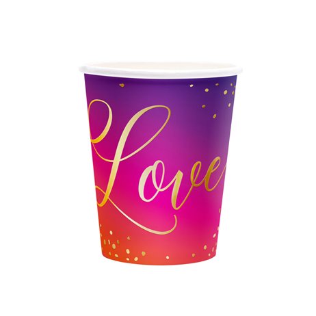 6 stk Papkrus - Love 220ml