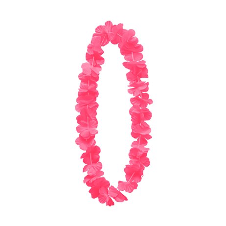 Hawaii halskæde pink 100 cm
