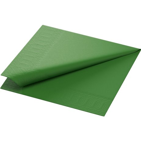 125 stk. Leaf green Duni frokostservietter - Tissue
