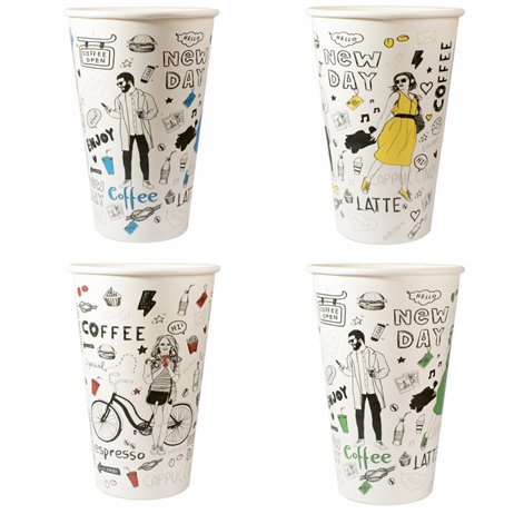 50 stk Papkrus New Day - 400 ml 50 stk Papkrus New Day - 400 ml