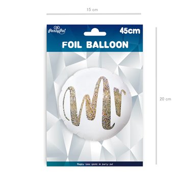 Mr - 18" folieballon Mr - 18" folieballon