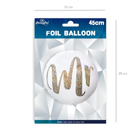 Mr - 18" folieballon Mr - 18" folieballon